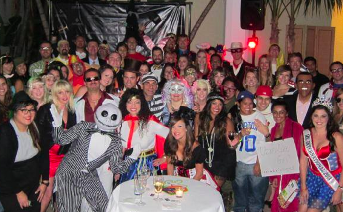 FLOC Halloween Party & Social w/ Public Law Center Banner