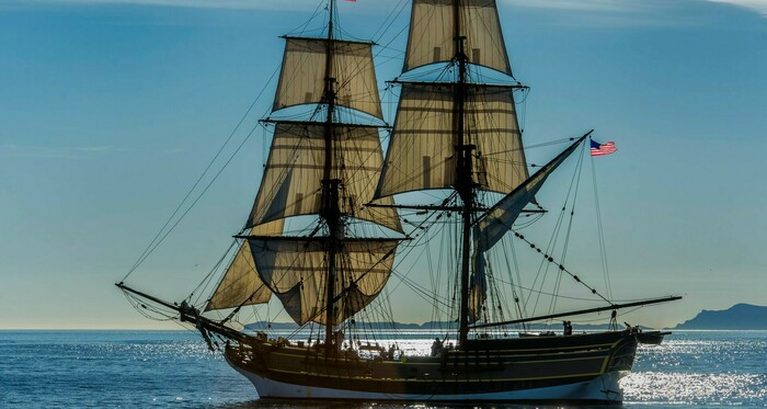 Sail on the visiting tall ships.  Hawaiin Chiefton on 12/30.  Lady Washington on 1/20 Banner