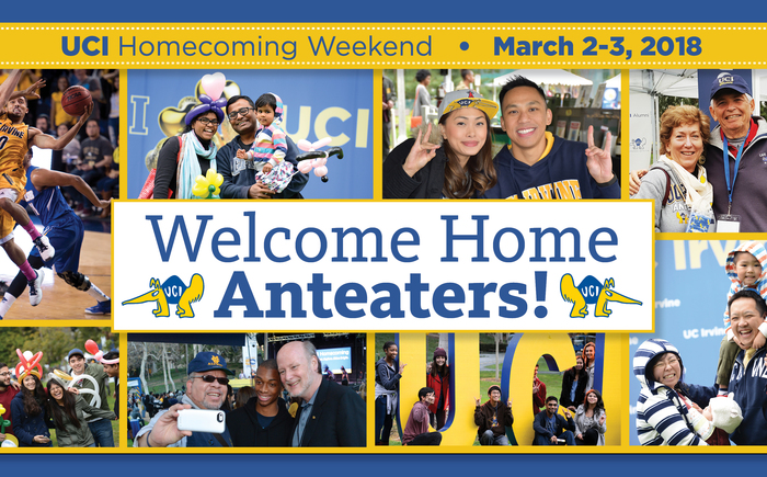 Volunteer at UCI Homecoming! Banner