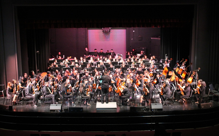 UCI and Santa Ana High School Symphony Orchestras Combined Concert Banner