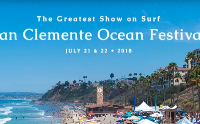 San Clemente Ocean Festival 2018 Banner