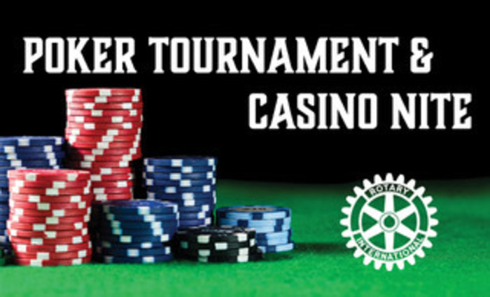 Poker Tournament and Casino Night Banner