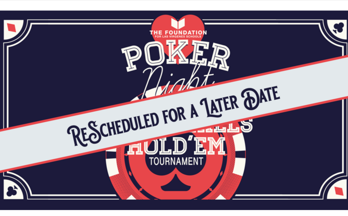 Hidden Hills Hold'em - Poker Tournament to support LVUSD Schools Banner