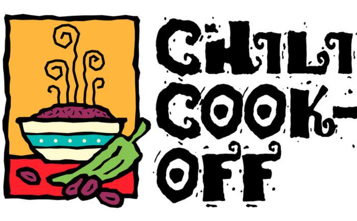 Chili Cook-Off with Social Distancing Banner