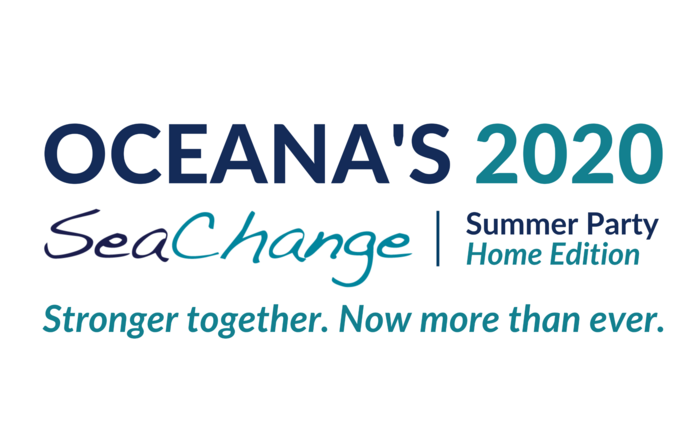 Oceana's 2020 SeaChange Summer Party - Home Edition Banner