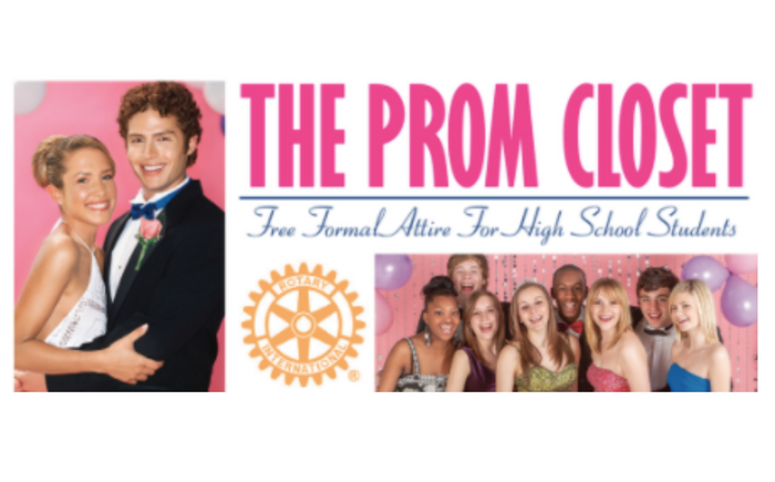 Peoria North Rotary Club Prom Closet Banner