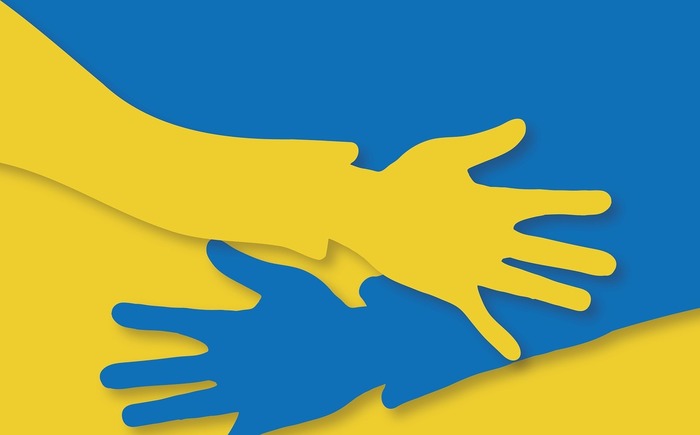 Support Ukrainian Refugees Banner