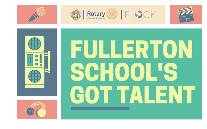 Fullerton School's Got Talent Banner