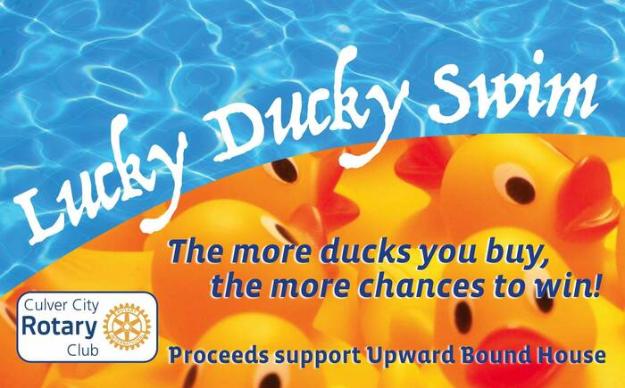 DUPLICATE - TEMPLATE: 2021 Lucky Ducky Swim Banner