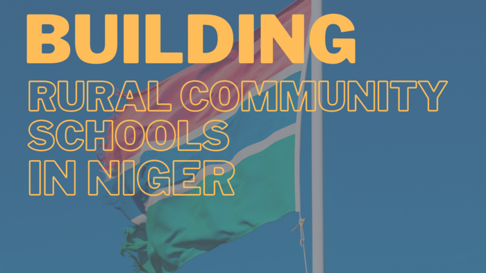 Building Rural Community Schools in Niger, West Africa Banner