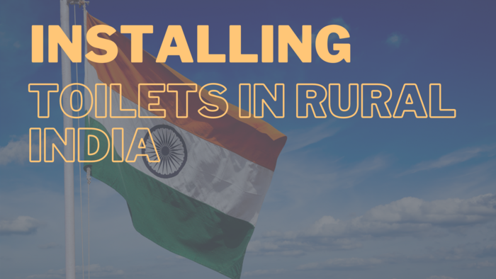 Installing Toilets in Rural India Banner