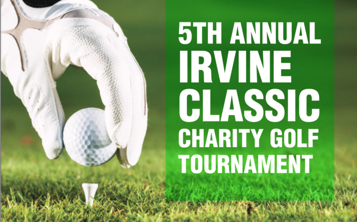 5th Annual Irvine Rotary Classic Golf Tournament Banner