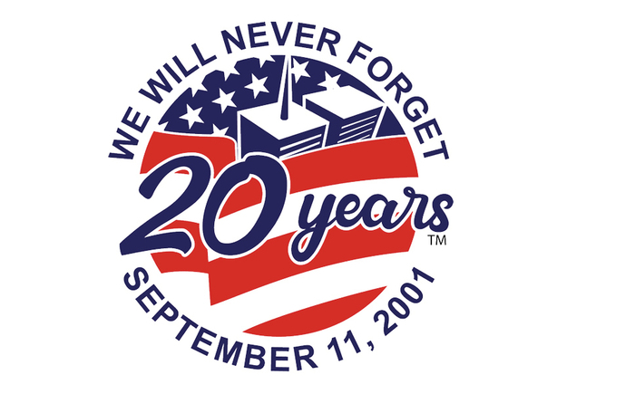 20th Anniversary 9-11 Remembrance Event Banner