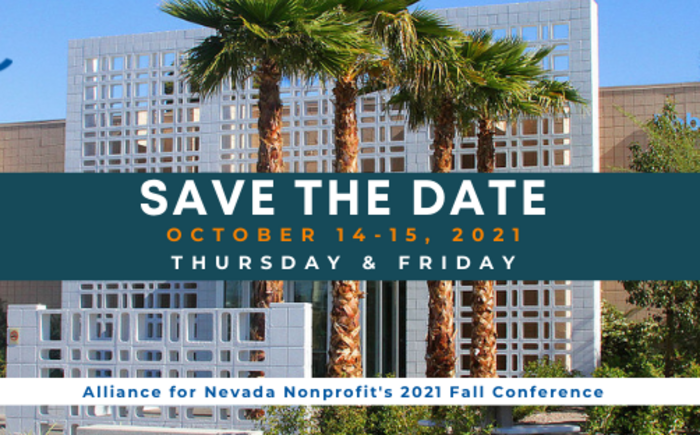 Alliance for Nevada Nonprofits Regional Conference - Fall 2021 Banner