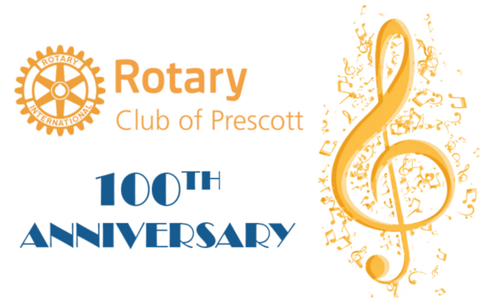 100 Years of Rotary in Prescott Banner