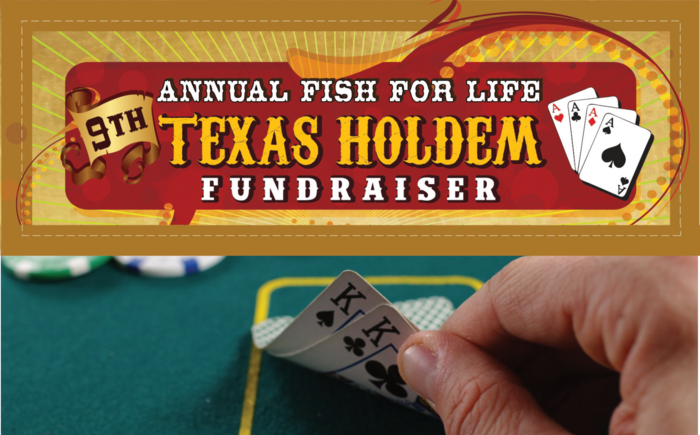 Fish For Life Texas Holdem Tournament Banner
