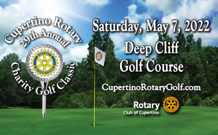 Cupertino Rotary 29th Annual  Golf Classic Banner