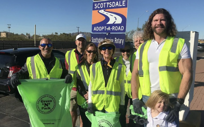Adopt A Road Banner