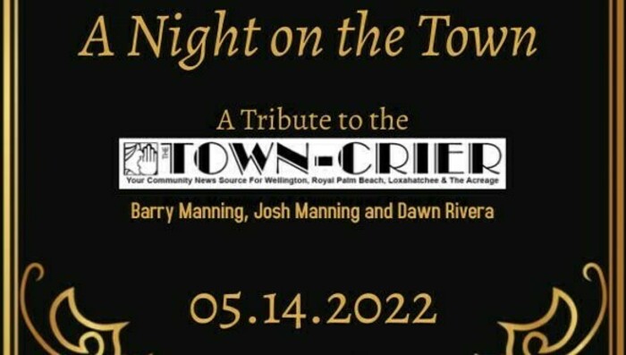 A Night on the Town - A Tribute the The Town Crier Banner