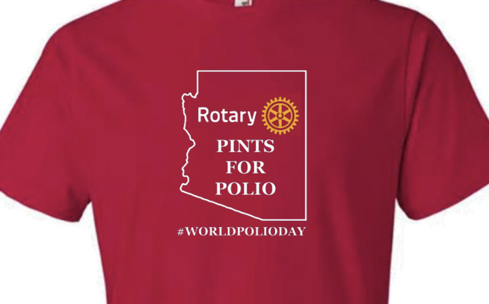 Pints For Polio Banner