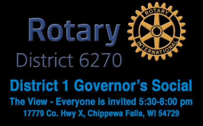 District 1 Governor's Socal Banner
