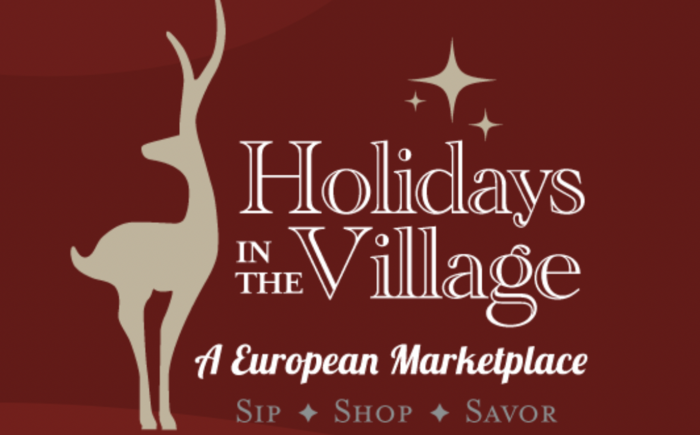 Holidays in the Village Virtual Auction Banner