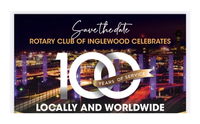 100th Anniversary Rotary Club of Inglewood Banner
