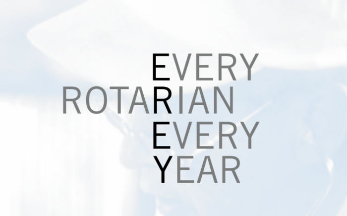 Every Rotarian Every Year Banner