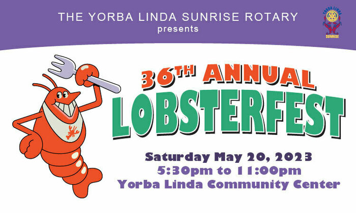 36th Annual Lobsterfest Banner