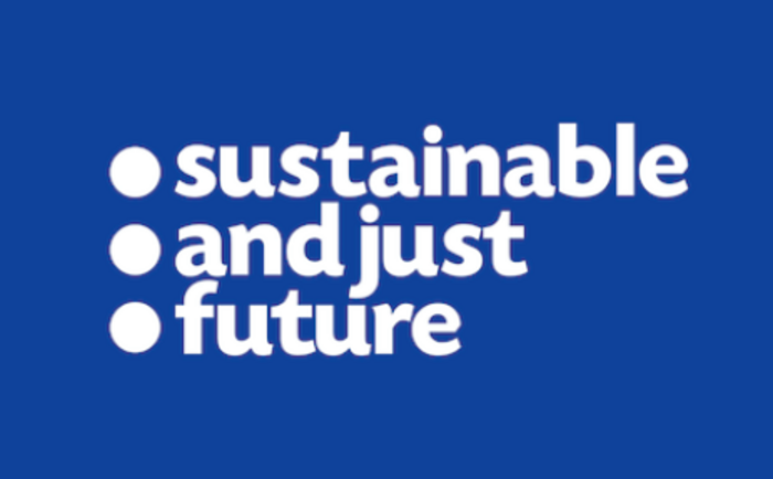 Sustainable & Just Future Banner