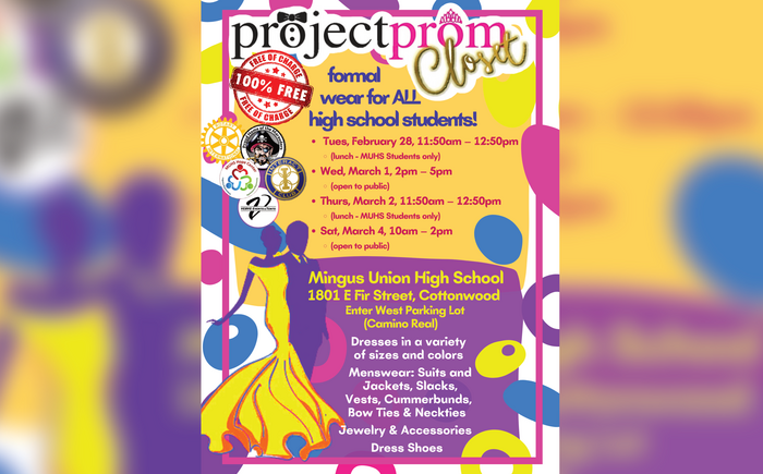 Project Prom Closet Donations Banner