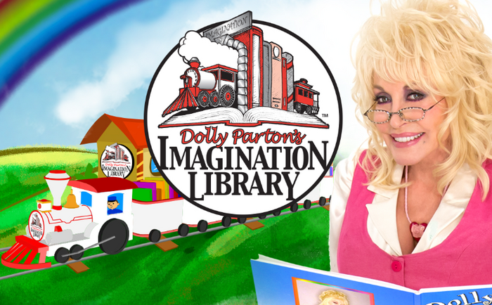 $10,000 - Reverse Draw Raffle for Dolly Parton Imagination Library Banner