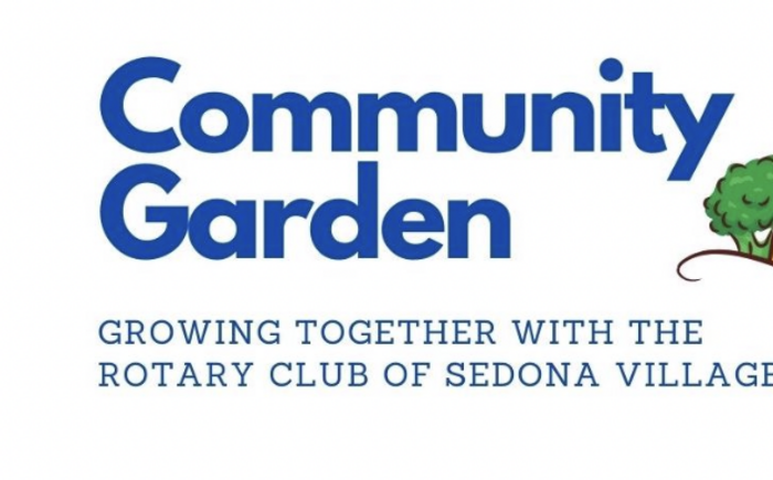 Sedona Village - Community Garden Clean Up Banner