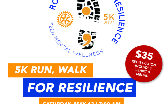Queen Creek Rotary Run For Resilience 5K Banner