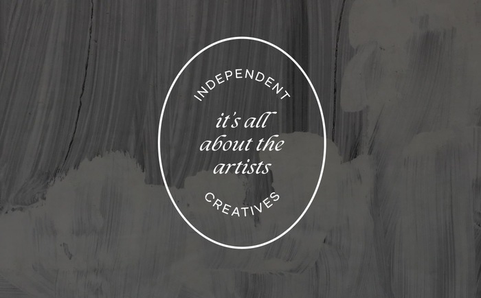 Independent Creatives | "The Art Show"  Banner
