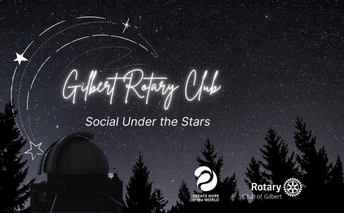 Social Under the Stars! Banner