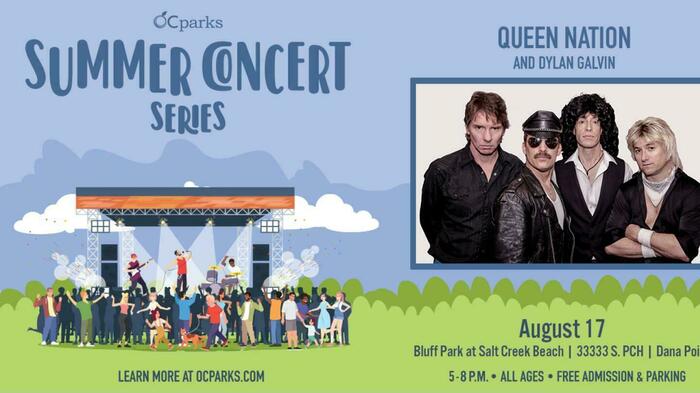 OC Concert in the Park – Queen Nation Banner
