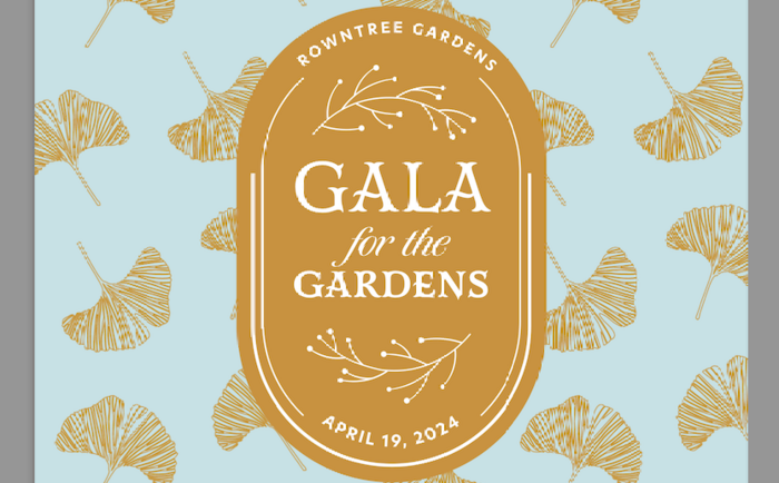 2nd Annual Gala for the Gardens  Banner