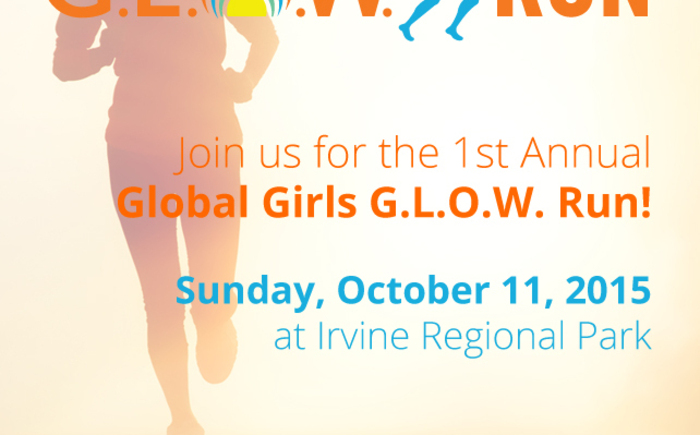 GLOW Run Banner