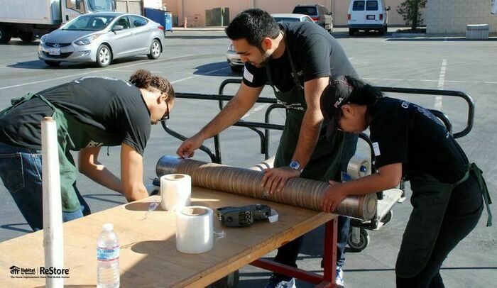 Build a Cause! Volunteer at the Santa Ana ReStore! Banner