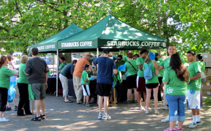 FLOC Security Volunteers - Starbucks Community Resource Exchange Banner
