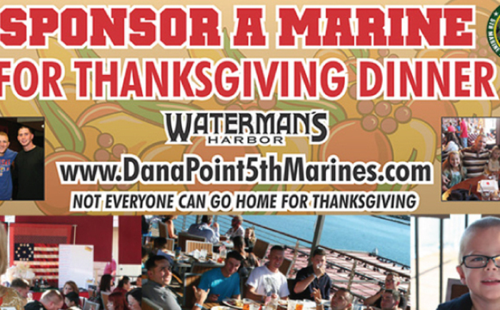 Gift Cards Needed! Sponsor A Marine for Thanksgiving Dinner Banner