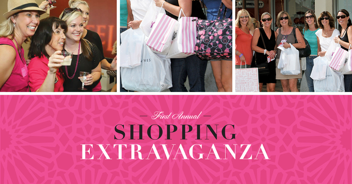 Charity Shopping Extravaganza at Outlets at San Clemente  Banner