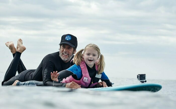 AWOW Surf Therapy at Huntington Beach Pier Banner