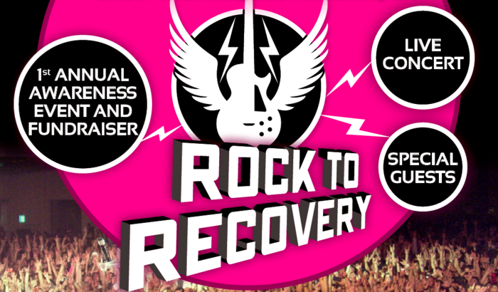 1st Annual Rock to Recovery Concert and Fundraiser Banner