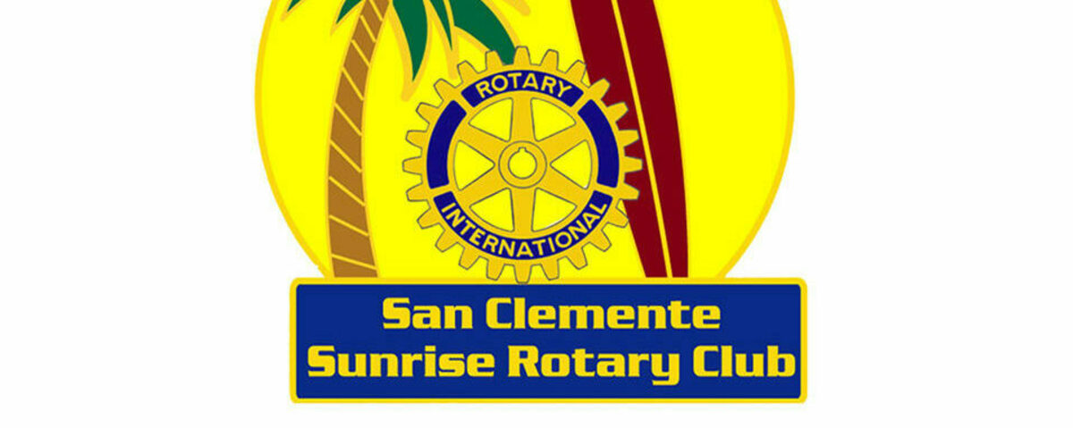 San Clemente Sunrise Rotary Club Banner