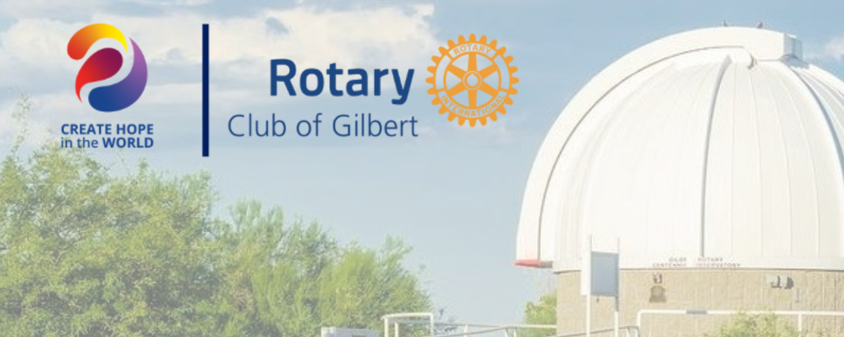 Rotary Club of Gilbert AZ Banner