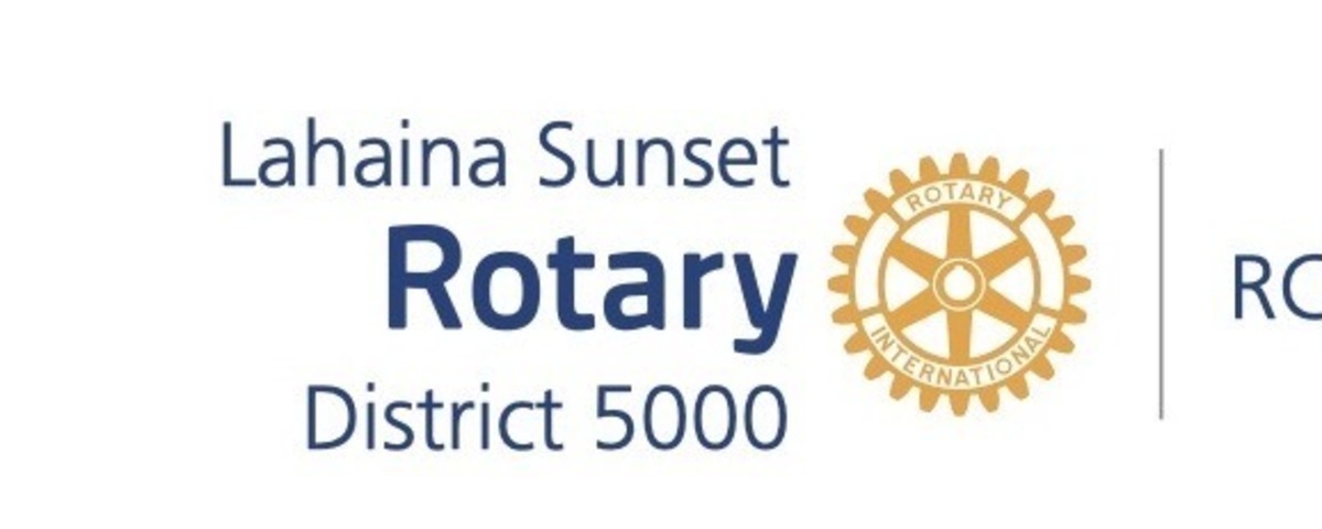 Rotary Club of Lahaina Sunset Foundation Banner