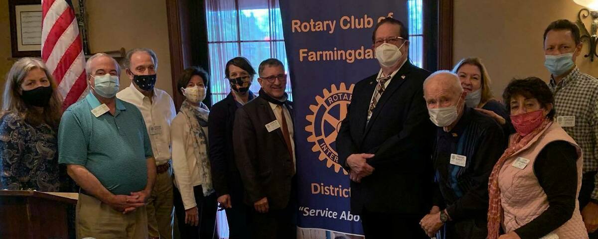 Farmingdale Rotary Club Banner