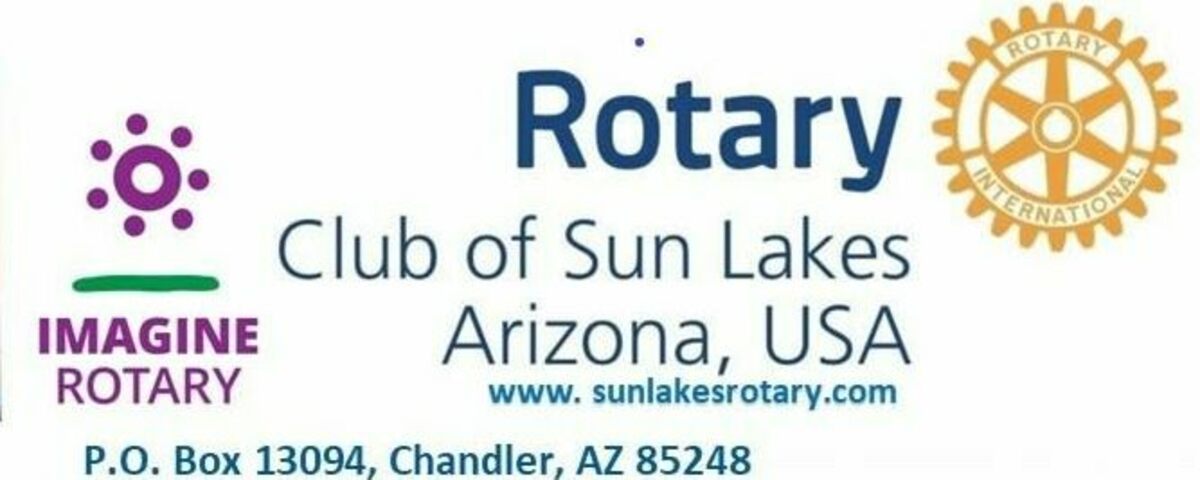Rotary Club of Sun Lakes Banner